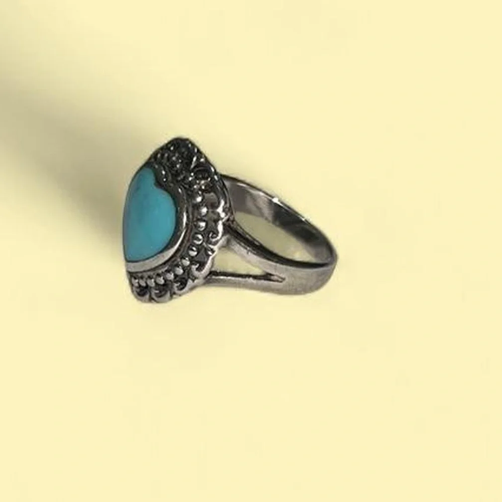 Sterling silver Turquoise heart